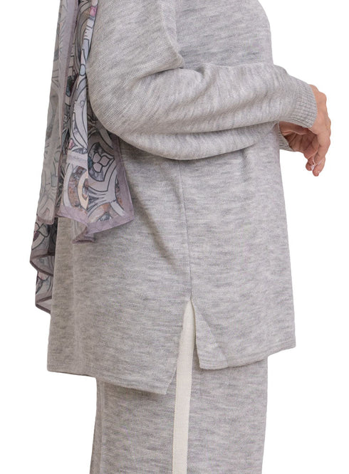 Cloud Line Knit Suit - Khotwh